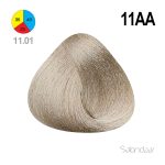 رنگ مو آکوارلی سری قطبی (ARTICI) کد AQ 11AA